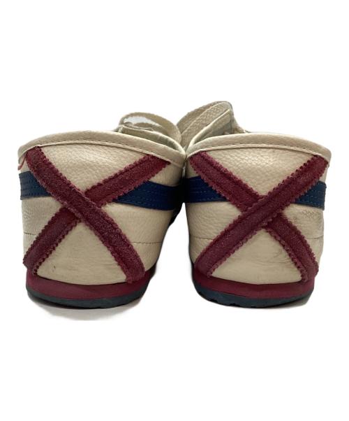 Onitsuka Tiger（オニツカタイガー）Onitsuka Tiger (オニツカタイガー) ローカットスニーカー ホワイト×ネイビー×レッド サイズ:28cmの古着・服飾アイテム