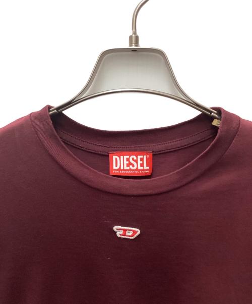 DIESEL（ディーゼル）DIESEL (ディーゼル) 半袖Tシャツ レッド サイズ:Sの古着・服飾アイテム