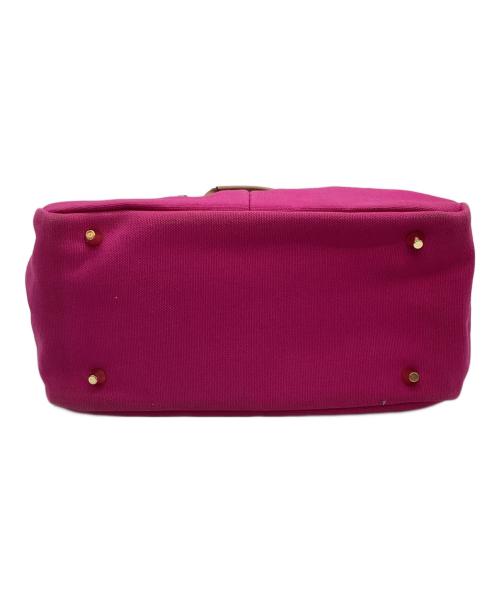 ANYA HINDMARCH（アニヤ・ハインドマーチ）ANYA HINDMARCH (アニヤハインドマーチ) ハンドバッグ ピンクの古着・服飾アイテム