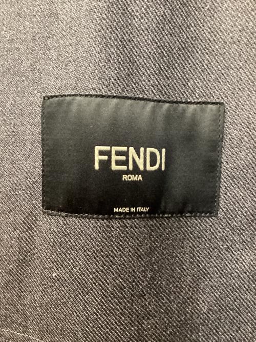 FENDI（フェンディ）FENDI (フェンディ) ロングシャツ グレー サイズ:50の古着・服飾アイテム