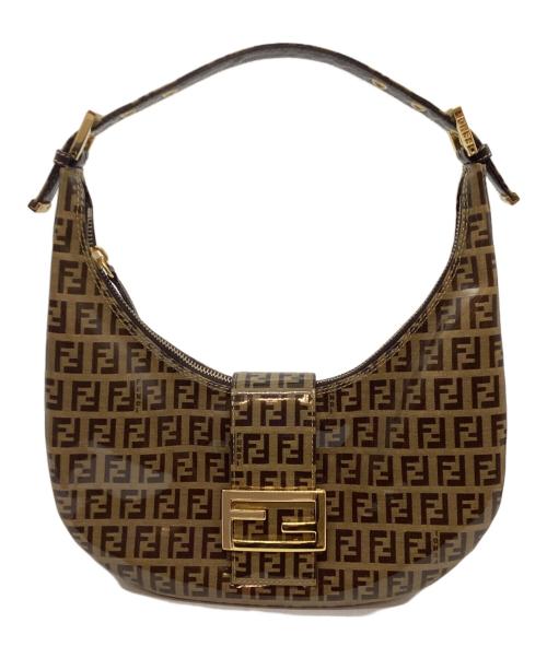 FENDI（フェンディ）FENDI (フェンディ) ワンショルダーバッグ ブラウンの古着・服飾アイテム