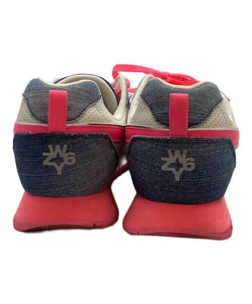 W6YZ（ウィズ）W6YZ (ウィズ) ローカットスニーカー ピンク×ネイビー サイズ:27cmの古着・服飾アイテム