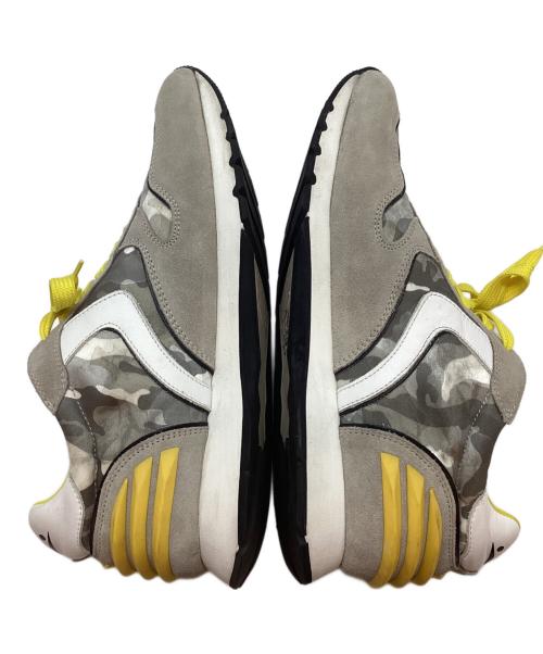 VOILE BLANCHE（ボイルブランシェ）VOILE BLANCHE (ボイルブランシェ) ローカットスニーカー グレー×イエロー サイズ:42の古着・服飾アイテム