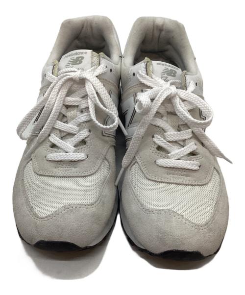 NEW BALANCE（ニューバランス）NEW BALANCE (ニューバランス) ローカットスニーカー ライトグレー サイズ:27.5cmの古着・服飾アイテム