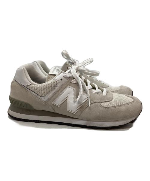 NEW BALANCE（ニューバランス）NEW BALANCE (ニューバランス) ローカットスニーカー ライトグレー サイズ:27.5cmの古着・服飾アイテム