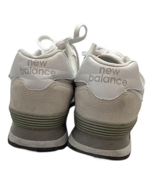 NEW BALANCE（ニューバランス）NEW BALANCE (ニューバランス) ローカットスニーカー ライトグレー サイズ:27.5cmの古着・服飾アイテム