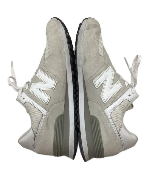 NEW BALANCE（ニューバランス）NEW BALANCE (ニューバランス) ローカットスニーカー ライトグレー サイズ:27.5cmの古着・服飾アイテム