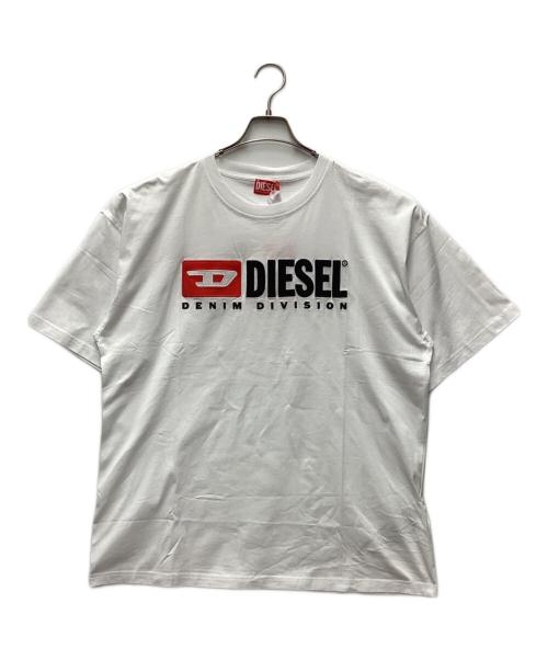 DIESEL（ディーゼル）DIESEL (ディーゼル) 半袖カットソー ホワイト サイズ:L 未使用品の古着・服飾アイテム