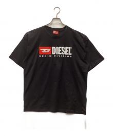 DIESEL（ディーゼル）の古着「半袖カットソー」｜ブラック