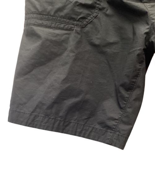 STONE ISLAND（ストーンアイランド）STONE ISLAND (ストーンアイランド) ガーメントダイストレッチコットンポプリンシャーリングショーツ ブラック サイズ:W29の古着・服飾アイテム