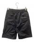 STONE ISLAND (ストーンアイランド) ガーメントダイストレッチコットンポプリンシャーリングショーツ ブラック サイズ:W29：23000円