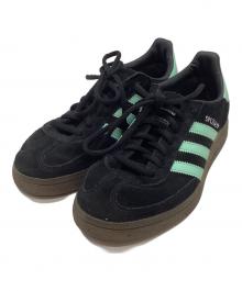 adidas（アディダス）の古着「ローカットスニーカー」｜ブラック×ティファニーブルー