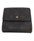 LOUIS VUITTONルイ ヴィトン）の古着「3つ折り財布/モノグラム・ポルトモネ・ビエ・カルトクレディ」｜ブラウン