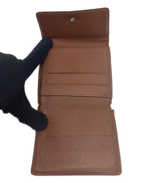 LOUIS VUITTON（ルイ ヴィトン）LOUIS VUITTON (ルイ ヴィトン) 3つ折り財布/モノグラム・ポルトモネ・ビエ・カルトクレディ ブラウンの古着・服飾アイテム