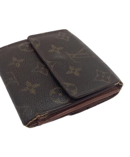 LOUIS VUITTON（ルイ ヴィトン）LOUIS VUITTON (ルイ ヴィトン) 3つ折り財布/モノグラム・ポルトモネ・ビエ・カルトクレディ ブラウンの古着・服飾アイテム