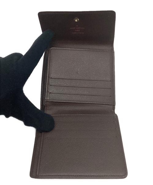 LOUIS VUITTON（ルイ ヴィトン）LOUIS VUITTON (ルイ ヴィトン) 2つ折り財布/ダミエ・ポルトフォイユ・エリーズ ブラウンの古着・服飾アイテム