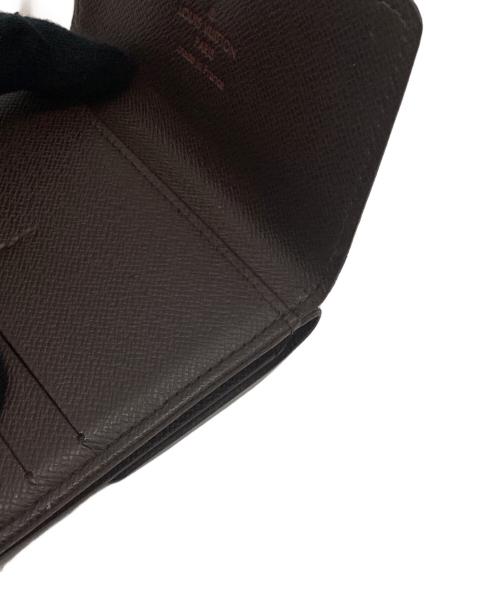 LOUIS VUITTON（ルイ ヴィトン）LOUIS VUITTON (ルイ ヴィトン) 2つ折り財布/ダミエ・ポルトフォイユ・エリーズ ブラウンの古着・服飾アイテム