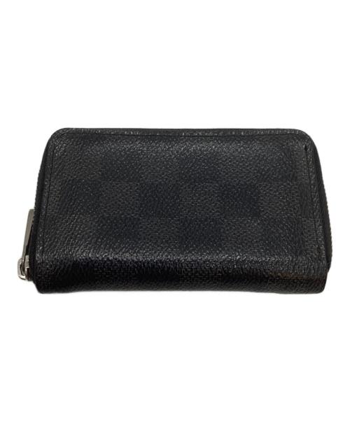 LOUIS VUITTON（ルイ ヴィトン）LOUIS VUITTON (ルイ ヴィトン) コインケース/ダミエ・グラフィット ジッピー・コイン パース ブラックの古着・服飾アイテム
