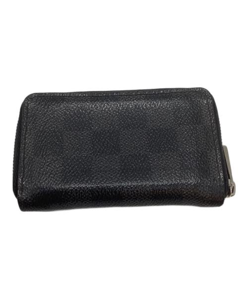 LOUIS VUITTON（ルイ ヴィトン）LOUIS VUITTON (ルイ ヴィトン) コインケース/ダミエ・グラフィット ジッピー・コイン パース ブラックの古着・服飾アイテム