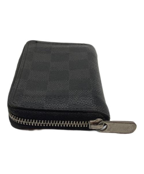 LOUIS VUITTON（ルイ ヴィトン）LOUIS VUITTON (ルイ ヴィトン) コインケース/ダミエ・グラフィット ジッピー・コイン パース ブラックの古着・服飾アイテム