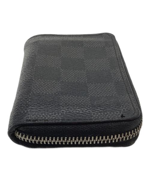LOUIS VUITTON（ルイ ヴィトン）LOUIS VUITTON (ルイ ヴィトン) コインケース/ダミエ・グラフィット ジッピー・コイン パース ブラックの古着・服飾アイテム