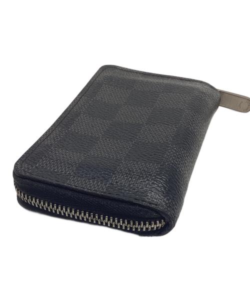 LOUIS VUITTON（ルイ ヴィトン）LOUIS VUITTON (ルイ ヴィトン) コインケース/ダミエ・グラフィット ジッピー・コイン パース ブラックの古着・服飾アイテム