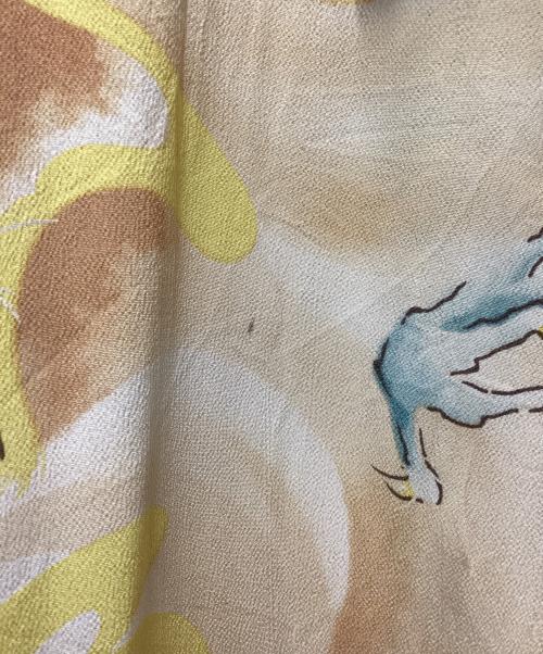 WATUMULL'S（ワットムルス）WATUMULL'S (ワットムルス) アロハシャツ ブラウン×ブルー サイズ:Mの古着・服飾アイテム