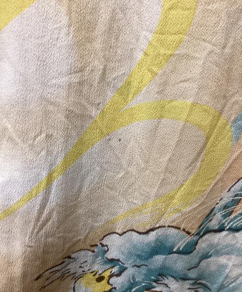 WATUMULL'S（ワットムルス）WATUMULL'S (ワットムルス) アロハシャツ ブラウン×ブルー サイズ:Mの古着・服飾アイテム