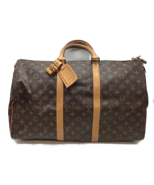 LOUIS VUITTON（ルイ ヴィトン）LOUIS VUITTON (ルイ ヴィトン) トラベルバッグ ブラウンの古着・服飾アイテム