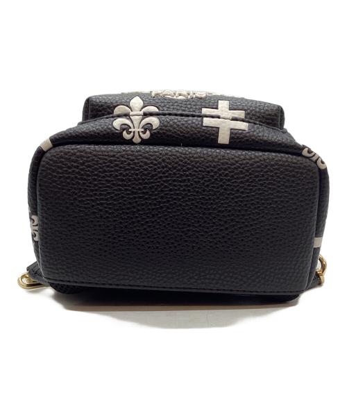 CASTELBAJAC（カステルバジャック）CASTELBAJAC (カステルバジャック) ミニバックパック ブラック×ホワイトの古着・服飾アイテム