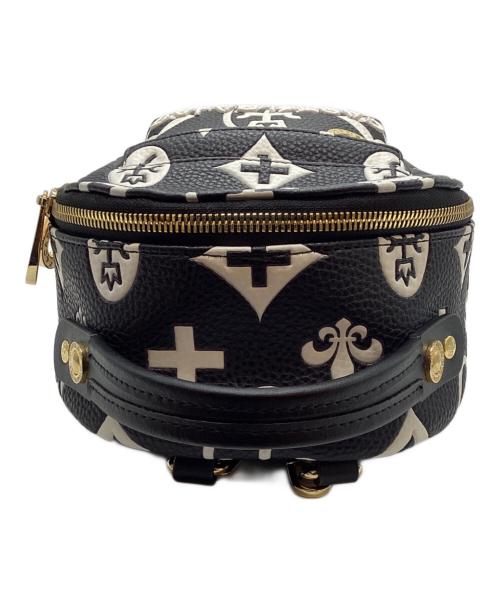 CASTELBAJAC（カステルバジャック）CASTELBAJAC (カステルバジャック) ミニバックパック ブラック×ホワイトの古着・服飾アイテム