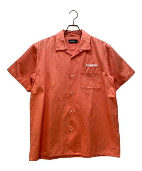 X-LARGE（エクストララージ）X-LARGE (エクストララージ) オープンカラーシャツ サーモンピンク サイズ:Lの古着・服飾アイテム