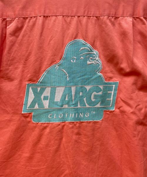 X-LARGE（エクストララージ）X-LARGE (エクストララージ) オープンカラーシャツ サーモンピンク サイズ:Lの古着・服飾アイテム