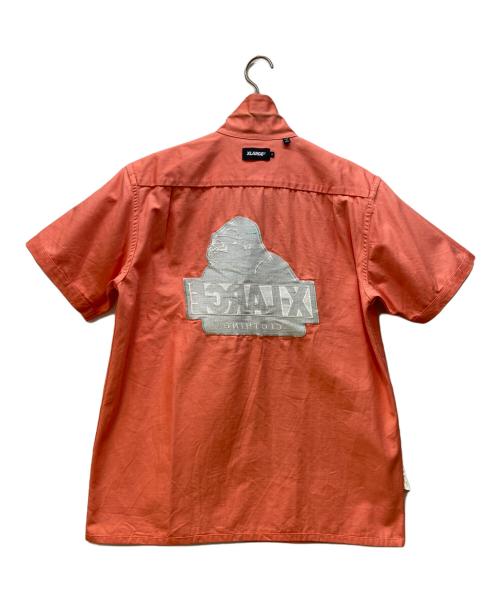 X-LARGE（エクストララージ）X-LARGE (エクストララージ) オープンカラーシャツ サーモンピンク サイズ:Lの古着・服飾アイテム