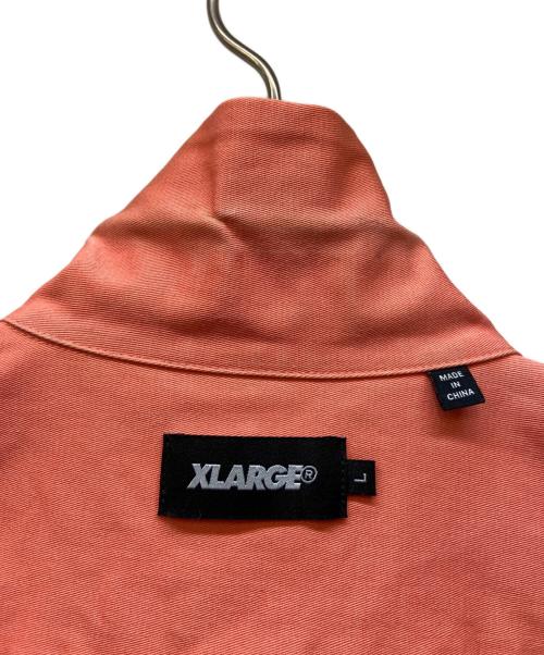 X-LARGE（エクストララージ）X-LARGE (エクストララージ) オープンカラーシャツ サーモンピンク サイズ:Lの古着・服飾アイテム