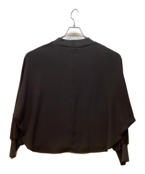 BEARDSLEY（ビアズリー）BEARDSLEY (ビアズリー) ニットコンビドルマンブラウス ブラック サイズ:FREEの古着・服飾アイテム