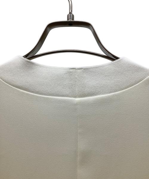 BEARDSLEY（ビアズリー）BEARDSLEY (ビアズリー) ニットコンビブラウス ホワイト サイズ:FREEの古着・服飾アイテム