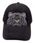 KENZO（ケンゾー）の古着「キャップ/TIGER NEOPRENE CAP」｜ブラック