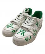 LOUIS VUITTONルイ ヴィトン）の古着「スニーカー」｜ホワイト×グリーン