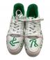 LOUIS VUITTON (ルイ ヴィトン) スニーカー ホワイト×グリーン サイズ:7：60000円