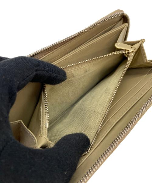 Christian Dior（クリスチャン ディオール）Christian Dior (クリスチャン ディオール) 長財布 ベージュの古着・服飾アイテム