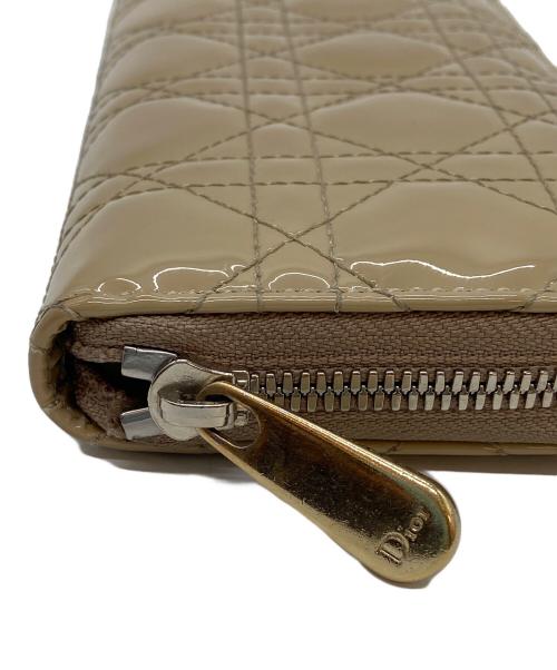 Christian Dior（クリスチャン ディオール）Christian Dior (クリスチャン ディオール) 長財布 ベージュの古着・服飾アイテム