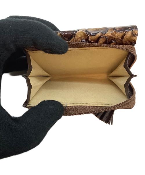 ATAO（アタオ）ATAO (アタオ) コインケース/ワルツ・ハッピーヴィトロ ブラウンの古着・服飾アイテム