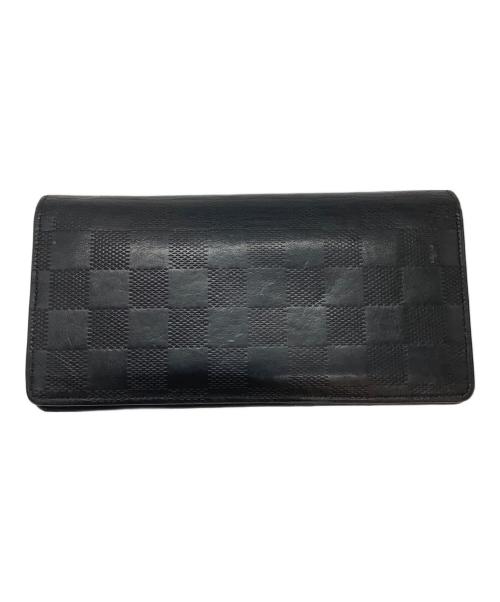 LOUIS VUITTON（ルイ ヴィトン）LOUIS VUITTON (ルイ ヴィトン) 長財布 ブラックの古着・服飾アイテム