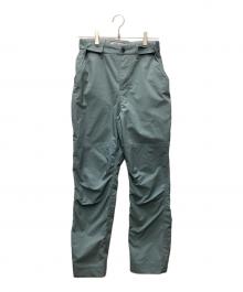 nonnative（ノンネイティブ）の古着「ナイロンパンツ/RANCHER TROUSERS」｜ブルー