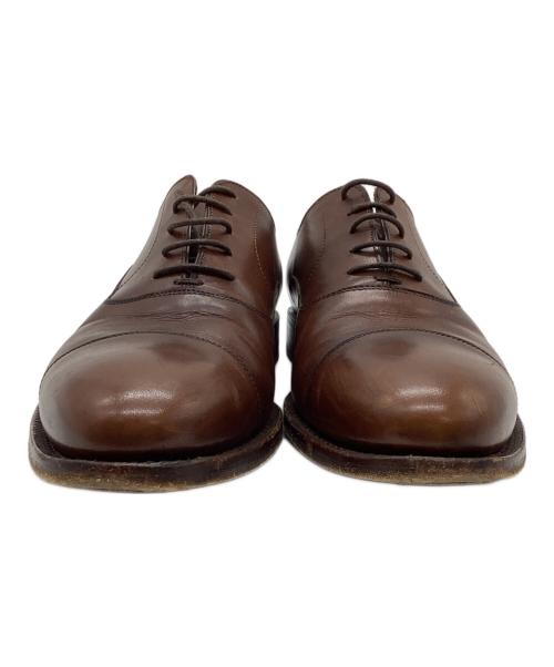 Jalan Sriwijaya（ジャランスリウァヤ）Jalan Sriwijaya (ジャランスリウァヤ) ストレートチップシューズ ブラウン サイズ:8の古着・服飾アイテム