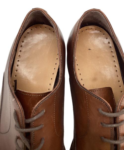 Jalan Sriwijaya（ジャランスリウァヤ）Jalan Sriwijaya (ジャランスリウァヤ) ストレートチップシューズ ブラウン サイズ:8の古着・服飾アイテム