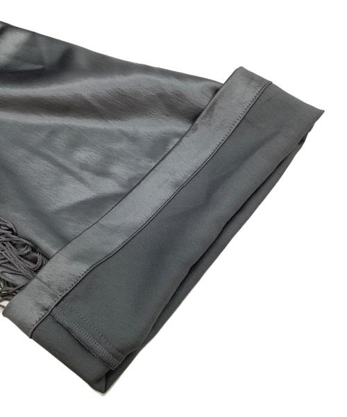 Needles（ニードルズ）Needles (ニードルズ) フリンジブーツカットトラックパンツ グレー サイズ:Sの古着・服飾アイテム