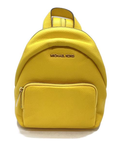 MICHAEL KORS（マイケル・コース）MICHAEL KORS (マイケルコース) ミニリュック イエローの古着・服飾アイテム