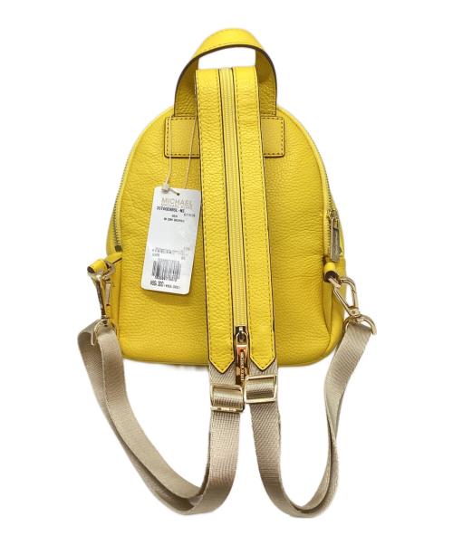 MICHAEL KORS（マイケル・コース）MICHAEL KORS (マイケルコース) ミニリュック イエローの古着・服飾アイテム